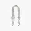 Marc Jacobs The Monogram Utility Webbing Strap WHITE/SILVER -Fashion Store MJI 2P3SST002S02 188 F8F8F8 1 1 MAIN