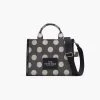 Marc Jacobs The Spots Jacquard Medium Tote BLACK/IVORY -Fashion Store MJI 2R3HTT023H01 004 F8F8F8 1 1 MAIN