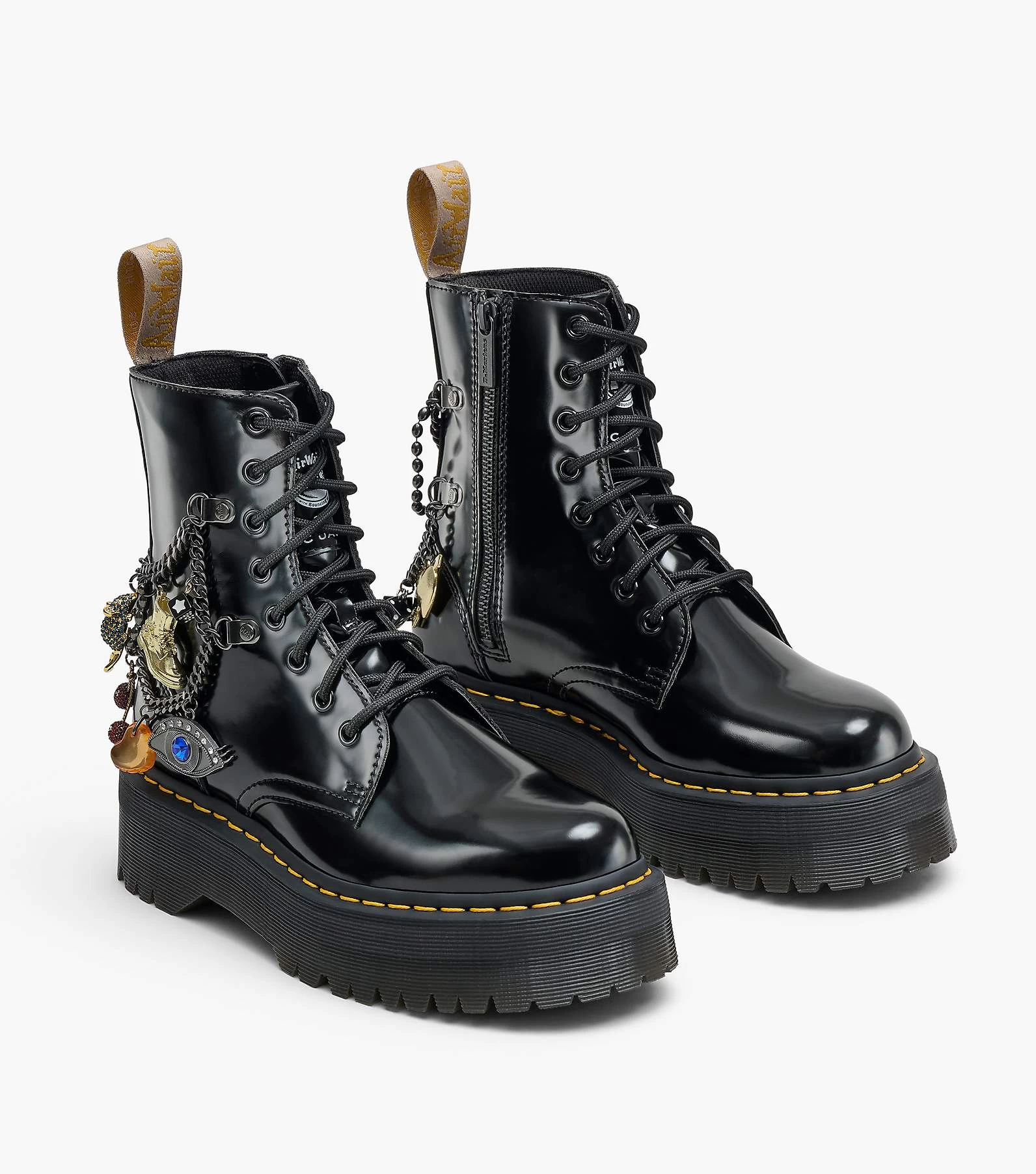Dr. Martens X Marc Jacobs Charm Jadon Boot BLACK 6 Dr. Martens X Marc Jacobs Charm Jadon Boot BLACK - Image 4
