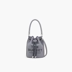 Marc Jacobs The Leather Mini Bucket Bag FLURO CANDY PINK -Fashion Store MJI 2S3HCR058H03 050 F8F8F8 1 1 MAIN 7