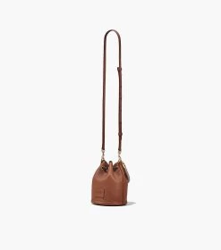 Marc Jacobs The Leather Mini Bucket Bag ARGAN OIL -Fashion Store MJI 2S3HCR058H03 212 F8F8F8 1 1 ALT2