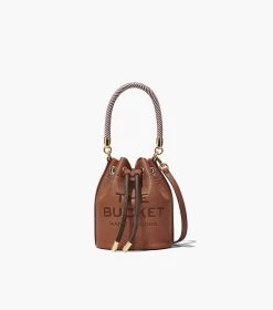 Marc Jacobs The Leather Mini Bucket Bag ARGAN OIL -Fashion Store MJI 2S3HCR058H03 212 F8F8F8 1 1 MAIN 6