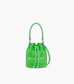 Marc Jacobs The Leather Mini Bucket Bag APPLE -Fashion Store MJI 2S3HCR058H03 348 F8F8F8 1 1 MAIN 1