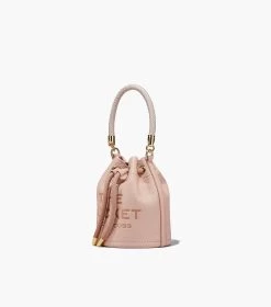 Marc Jacobs The Leather Mini Bucket Bag ROSE -Fashion Store MJI 2S3HCR058H03 624 F8F8F8 1 1 ALT3