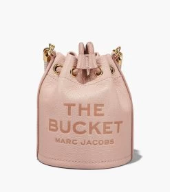 Marc Jacobs The Leather Mini Bucket Bag ROSE -Fashion Store MJI 2S3HCR058H03 624 F8F8F8 1 1 ALT4