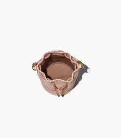 Marc Jacobs The Leather Mini Bucket Bag ROSE -Fashion Store MJI 2S3HCR058H03 624 F8F8F8 1 1 ALT5