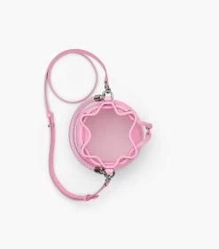 Marc Jacobs The Leather Mini Bucket Bag FLURO CANDY PINK -Fashion Store MJI 2S3HCR058H03 691 F8F8F8 1 1 ALT4
