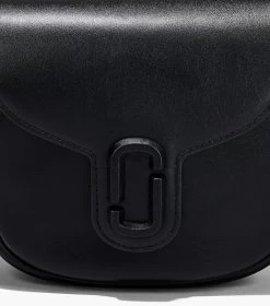 Marc Jacobs The J Marc Small Saddle Bag BLACK 16 Marc Jacobs The J Marc Small Saddle Bag BLACK -Fashion Store MJI 2S3HMS003H03 001 F8F8F8 1 1 ALT4