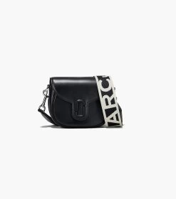 Marc Jacobs The J Marc Small Saddle Bag BLACK 12 Marc Jacobs The J Marc Small Saddle Bag BLACK -Fashion Store MJI 2S3HMS003H03 001 F8F8F8 1 1 MAIN 2