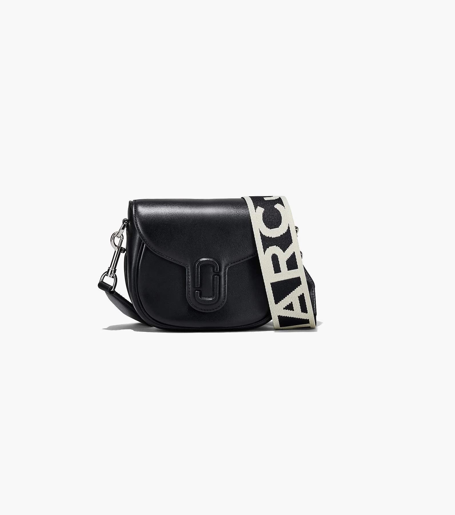 Marc Jacobs The J Marc Small Saddle Bag BLACK 5 Marc Jacobs The J Marc Small Saddle Bag BLACK - Image 3
