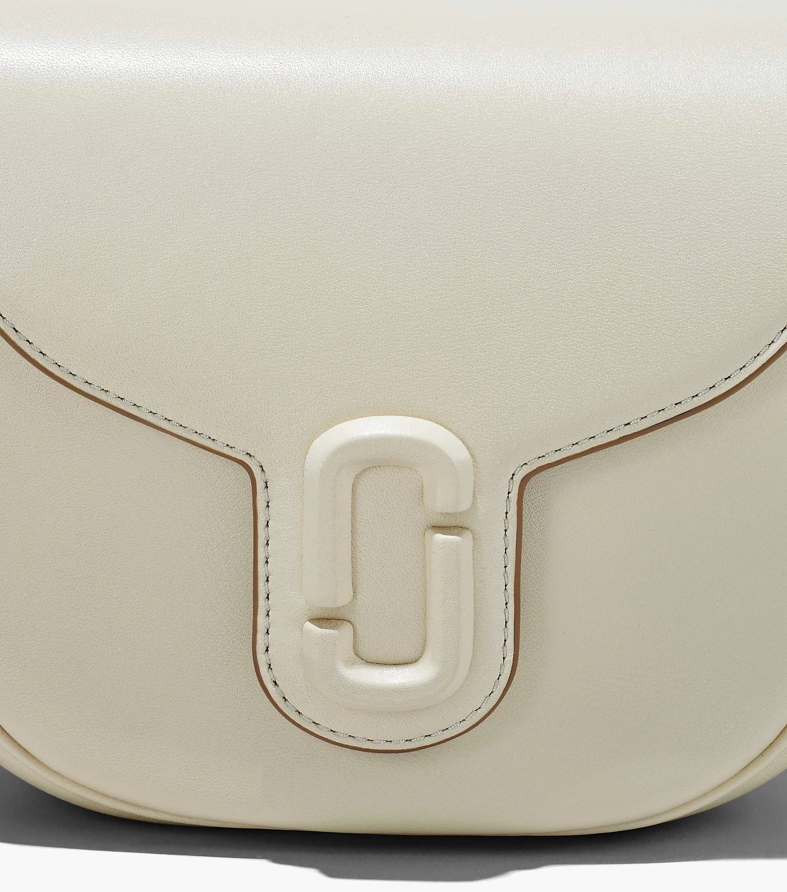 Marc Jacobs The J Marc Small Saddle Bag CLOUD WHITE 9 Marc Jacobs The J Marc Small Saddle Bag CLOUD WHITE - Image 7