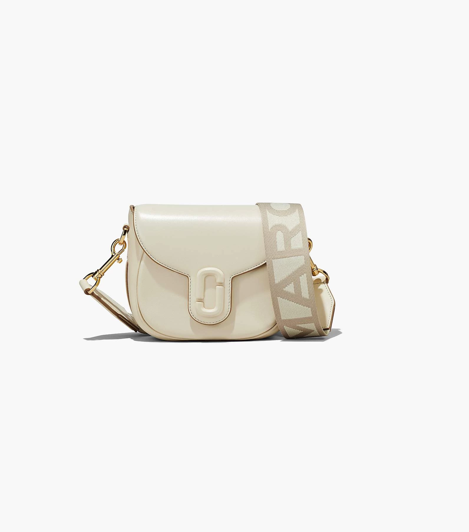 Marc Jacobs The J Marc Small Saddle Bag CLOUD WHITE 5 Marc Jacobs The J Marc Small Saddle Bag CLOUD WHITE - Image 3