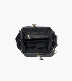 Marc Jacobs Re-Edition Quilted Leather Little Stam Bag BLACK 21 Marc Jacobs Re-Edition Quilted Leather Little Stam Bag BLACK -Fashion Store MJI 2S3HSC003H03 001 F8F8F8 1 1 ALT7