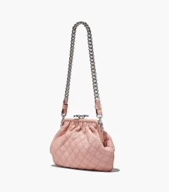 Marc Jacobs Re-Edition Quilted Leather Little Stam Bag ROSE -Fashion Store MJI 2S3HSC003H03 624 F8F8F8 1 1 ALT2