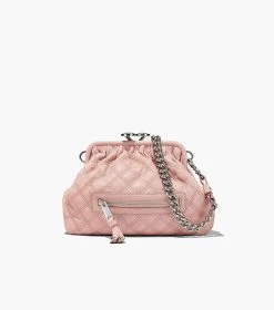 Marc Jacobs Re-Edition Quilted Leather Little Stam Bag ROSE -Fashion Store MJI 2S3HSC003H03 624 F8F8F8 1 1 MAIN 2