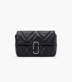 Marc Jacobs The Quilted Leather J Marc Shoulder Bag BLACK 30 Marc Jacobs The Quilted Leather J Marc Shoulder Bag BLACK -Fashion Store MJI 2S3HSH007H03 001 F8F8F8 1 1 ALT6