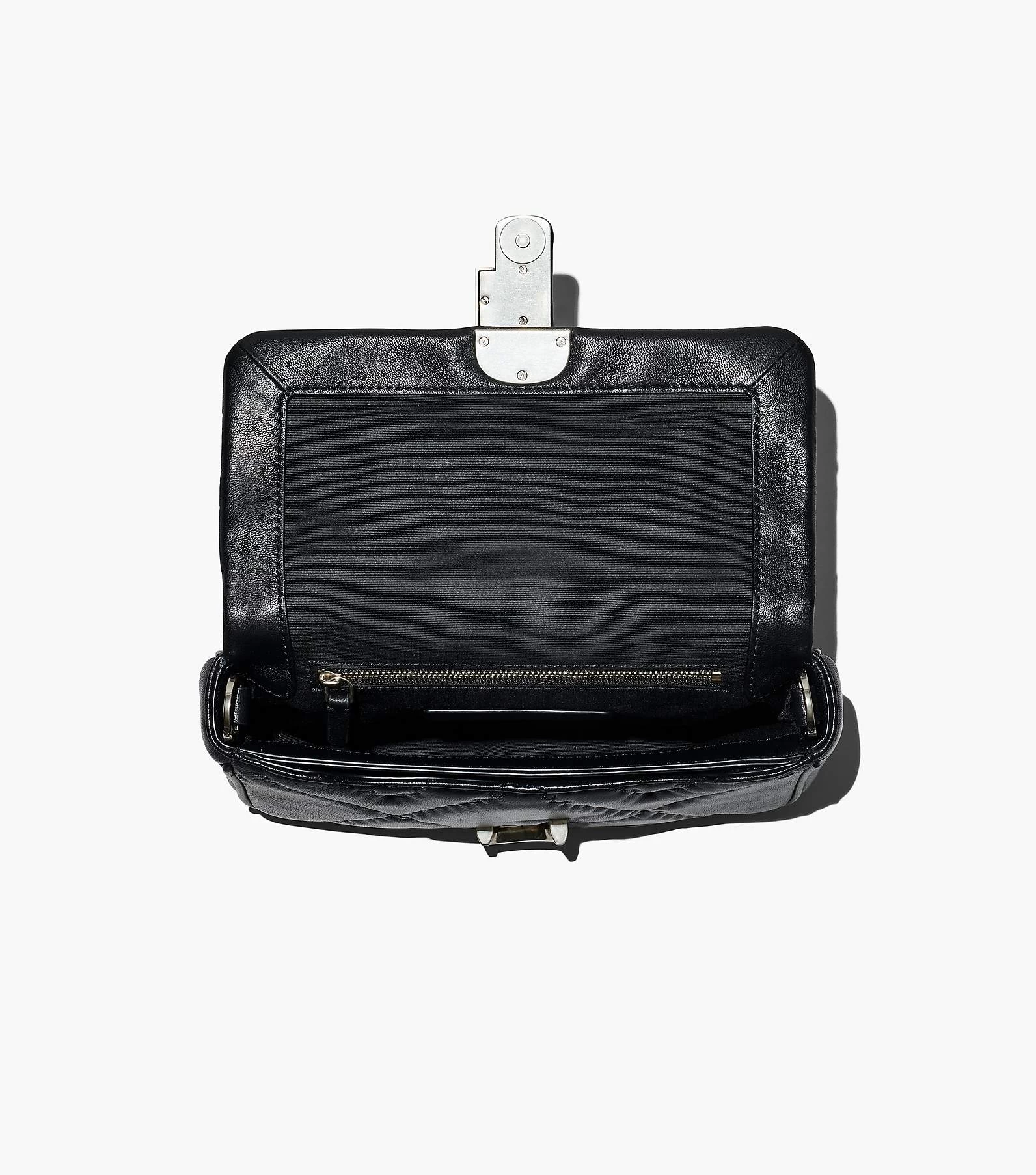 Marc Jacobs The Quilted Leather J Marc Shoulder Bag BLACK 17 Marc Jacobs The Quilted Leather J Marc Shoulder Bag BLACK - Image 15