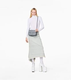 Marc Jacobs The Quilted Leather J Marc Shoulder Bag WOLF GREY -Fashion Store MJI 2S3HSH007H03 050 F8F8F8 1 1 ALT1