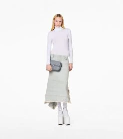 Marc Jacobs The Quilted Leather J Marc Shoulder Bag WOLF GREY -Fashion Store MJI 2S3HSH007H03 050 F8F8F8 1 1 ALT6