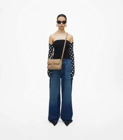 Marc Jacobs The Quilted Leather J Marc Shoulder Bag CAMEL -Fashion Store MJI 2S3HSH007H03 230 F8F8F8 1 1 ALT1