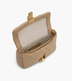 Marc Jacobs The Quilted Leather J Marc Shoulder Bag CAMEL -Fashion Store MJI 2S3HSH007H03 230 F8F8F8 1 1 ALT5