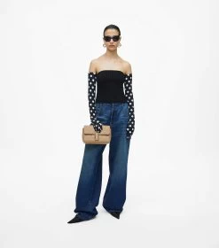 Marc Jacobs The Quilted Leather J Marc Shoulder Bag CAMEL -Fashion Store MJI 2S3HSH007H03 230 F8F8F8 1 1 ALT7