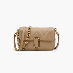 Marc Jacobs The Quilted Leather J Marc Shoulder Bag ROSE