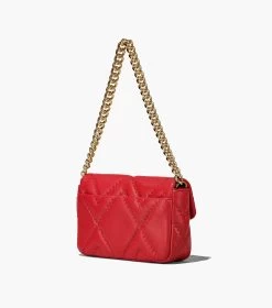 Marc Jacobs The Quilted Leather J Marc Shoulder Bag TRUE RED -Fashion Store MJI 2S3HSH007H03 617 F8F8F8 1 1 ALT2