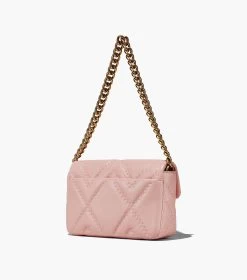 Marc Jacobs The Quilted Leather J Marc Shoulder Bag ROSE 26 Marc Jacobs The Quilted Leather J Marc Shoulder Bag ROSE -Fashion Store MJI 2S3HSH007H03 624 F8F8F8 1 1 ALT2