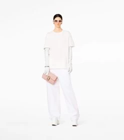 Marc Jacobs The Quilted Leather J Marc Shoulder Bag ROSE 29 Marc Jacobs The Quilted Leather J Marc Shoulder Bag ROSE -Fashion Store MJI 2S3HSH007H03 624 F8F8F8 1 1 ALT5