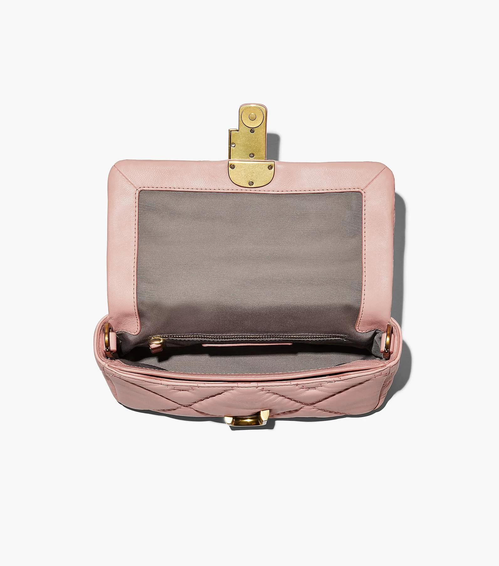 Marc Jacobs The Quilted Leather J Marc Shoulder Bag ROSE 17 Marc Jacobs The Quilted Leather J Marc Shoulder Bag ROSE - Image 15