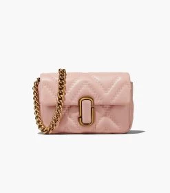 Marc Jacobs The Quilted Leather J Marc Shoulder Bag ROSE 24 Marc Jacobs The Quilted Leather J Marc Shoulder Bag ROSE -Fashion Store MJI 2S3HSH007H03 624 F8F8F8 1 1 MAIN 6