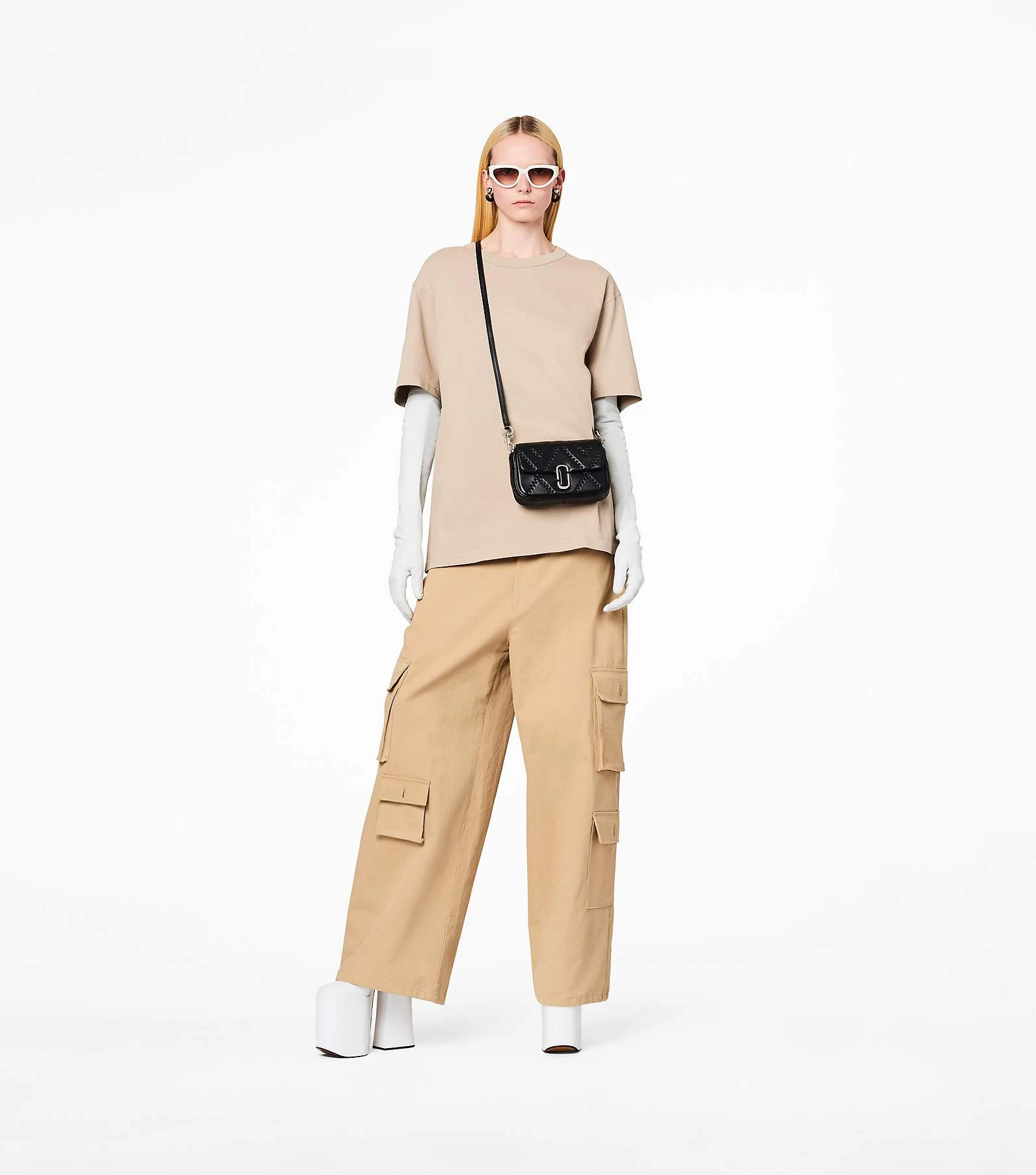 Marc Jacobs The Quilted Leather J Marc Mini Bag BLACK 12 Marc Jacobs The Quilted Leather J Marc Mini Bag BLACK - Image 10