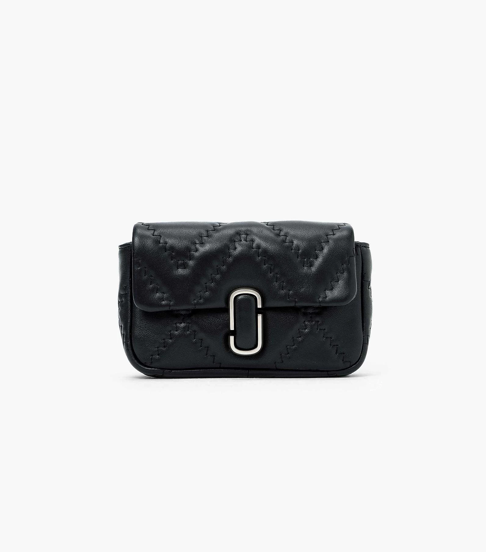 Marc Jacobs The Quilted Leather J Marc Mini Bag BLACK 15 Marc Jacobs The Quilted Leather J Marc Mini Bag BLACK - Image 13