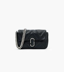 Marc Jacobs The Quilted Leather J Marc Mini Bag BLACK 22 Marc Jacobs The Quilted Leather J Marc Mini Bag BLACK -Fashion Store MJI 2S3HSH016H03 001 F8F8F8 1 1 MAIN 5