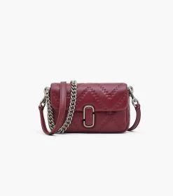 Marc Jacobs The Quilted Leather J Marc Mini Bag CHERRY -Fashion Store MJI 2S3HSH016H03 602 F8F8F8 1 1 MAIN 6