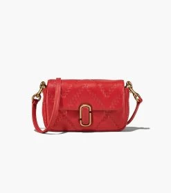 Marc Jacobs The Quilted Leather J Marc Mini Bag TRUE RED -Fashion Store MJI 2S3HSH016H03 617 F8F8F8 1 1 ALT4
