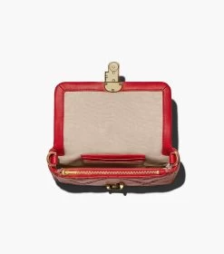Marc Jacobs The Quilted Leather J Marc Mini Bag TRUE RED -Fashion Store MJI 2S3HSH016H03 617 F8F8F8 1 1 ALT7
