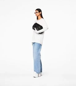 Marc Jacobs The Quilted Leather J Marc Large Shoulder Bag BLACK -Fashion Store MJI 2S3HSH023H03 001 F8F8F8 1 1 ALT5