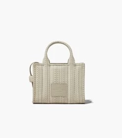 Marc Jacobs The Monogram Leather Small Tote Bag KHAKI -Fashion Store MJI 2S3HTT001H03 223 F8F8F8 1 1 ALT5