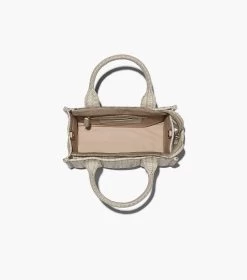 Marc Jacobs The Monogram Leather Small Tote Bag KHAKI -Fashion Store MJI 2S3HTT001H03 223 F8F8F8 1 1 ALT6