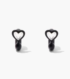 Marc Jacobs The Charmed Heart Hoops DTM BLACK MULTI 11 Marc Jacobs The Charmed Heart Hoops DTM BLACK MULTI -Fashion Store MJI 2S3JER001J24 002 F8F8F8 1 1 ALT3