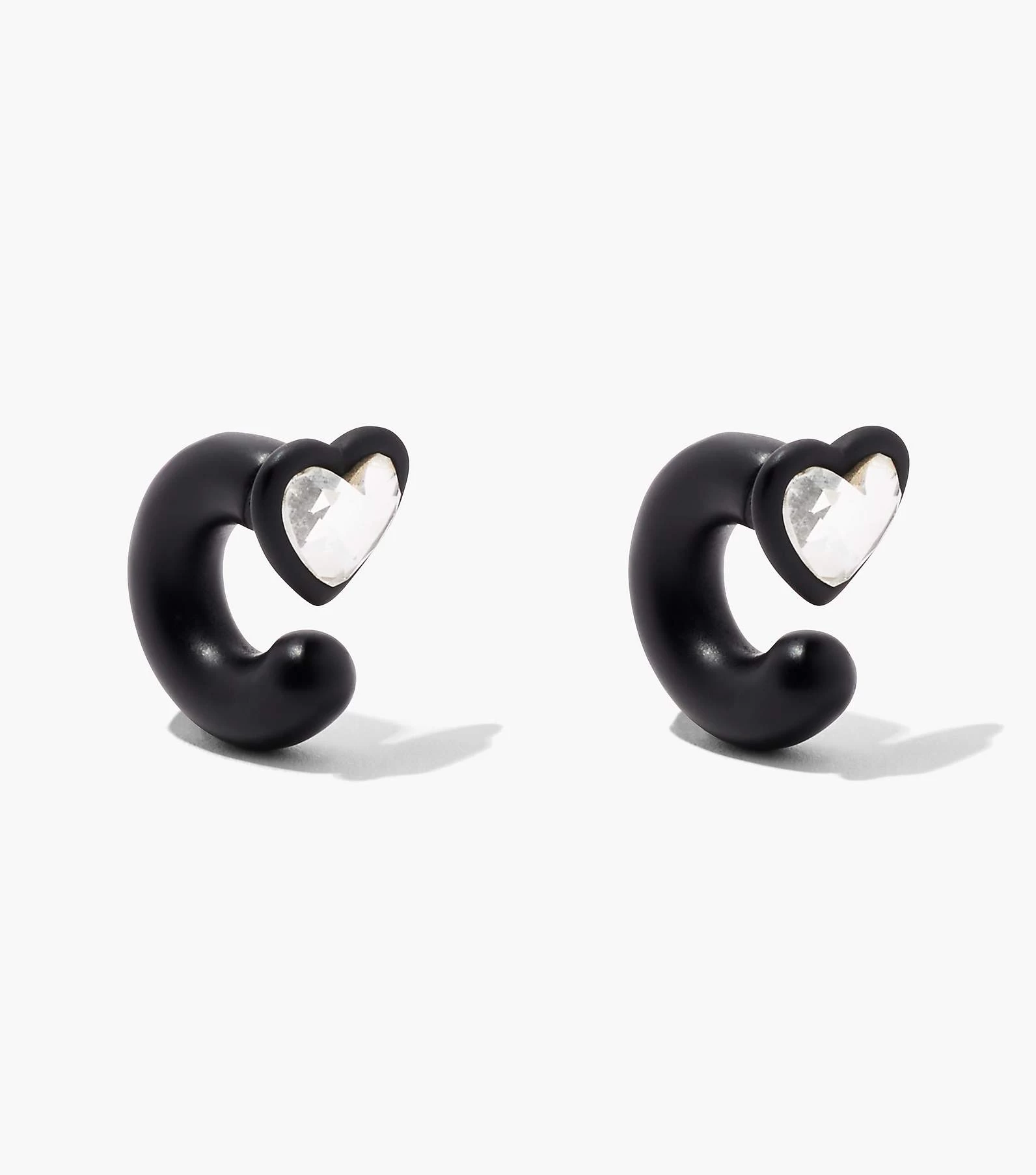 Marc Jacobs The Charmed Heart Hoops DTM BLACK MULTI 4 Marc Jacobs The Charmed Heart Hoops DTM BLACK MULTI - Image 2