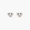 Marc Jacobs The Charmed Bubble Heart Hoops SILVER -Fashion Store MJI 2S3JER001J26 040 F8F8F8 1 1 MAIN