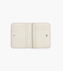 Marc Jacobs The J Marc Mini Compact Wallet FLURO CANDY PINK -Fashion Store MJI 2S3SMP003S01 691 F8F8F8 1 1 ALT1