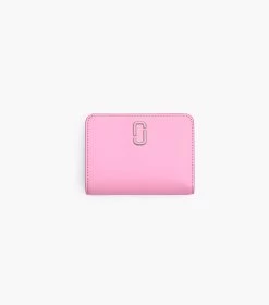 Marc Jacobs The J Marc Mini Compact Wallet FLURO CANDY PINK -Fashion Store MJI 2S3SMP003S01 691 F8F8F8 1 1 MAIN 2