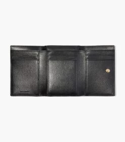 Marc Jacobs The J Marc Trifold Wallet BLACK 13 Marc Jacobs The J Marc Trifold Wallet BLACK -Fashion Store MJI 2S3SMP005S01 001 F8F8F8 1 1 ALT3