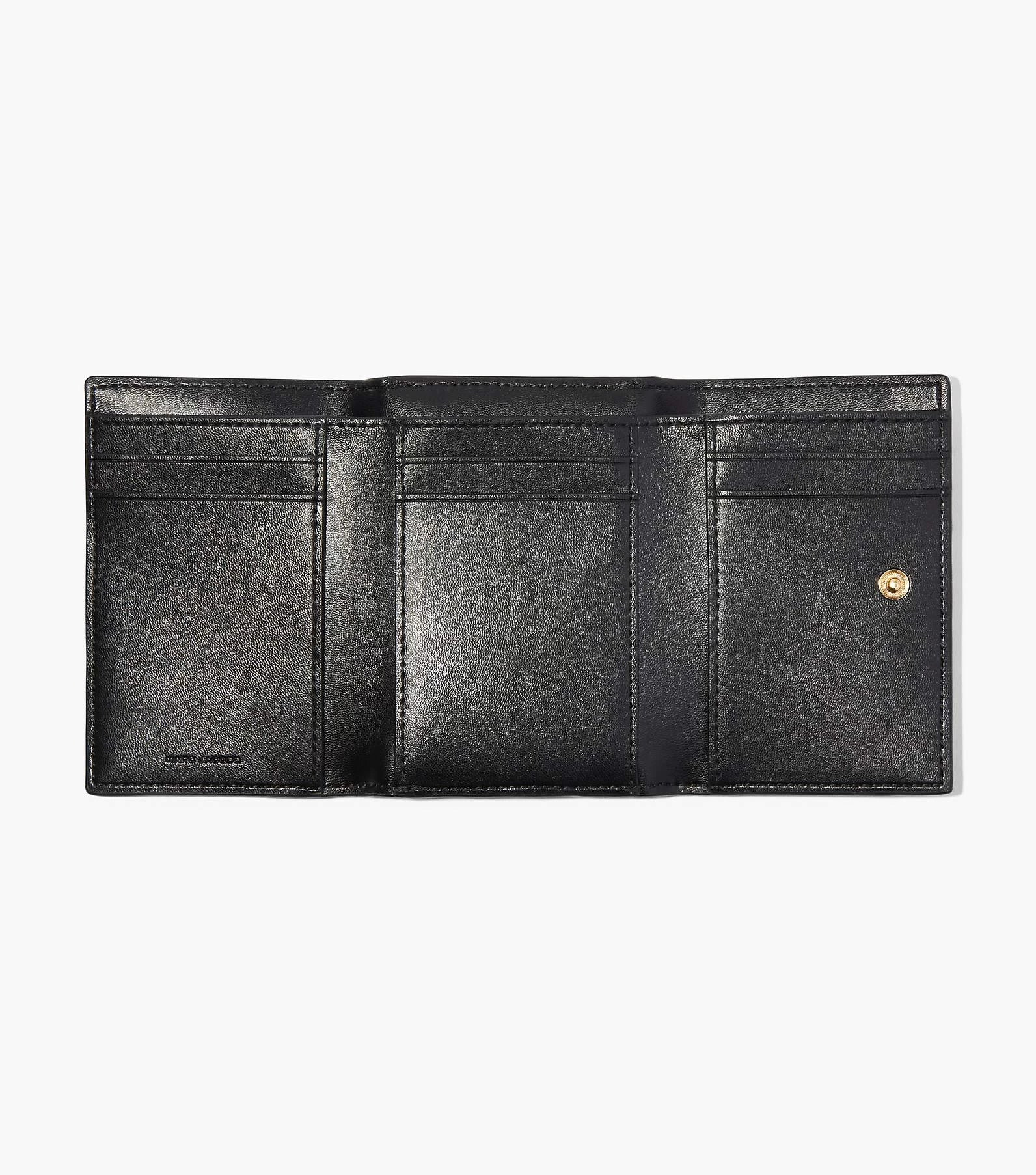 Marc Jacobs The J Marc Trifold Wallet BLACK 8 Marc Jacobs The J Marc Trifold Wallet BLACK - Image 6