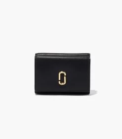 Marc Jacobs The J Marc Trifold Wallet BLACK 10 Marc Jacobs The J Marc Trifold Wallet BLACK -Fashion Store MJI 2S3SMP005S01 001 F8F8F8 1 1 MAIN 2