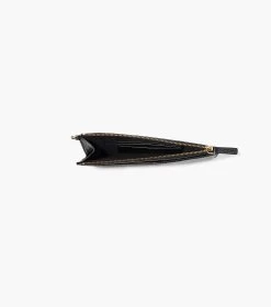 Marc Jacobs The Leather Small Wristlet BLACK -Fashion Store MJI 2S3SMP036S01 001 F8F8F8 1 1 ALT3